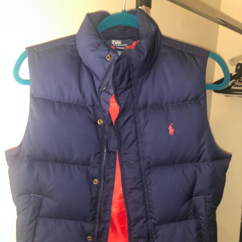 Polo by Ralph Lauren Boys Navy Puffer Vest